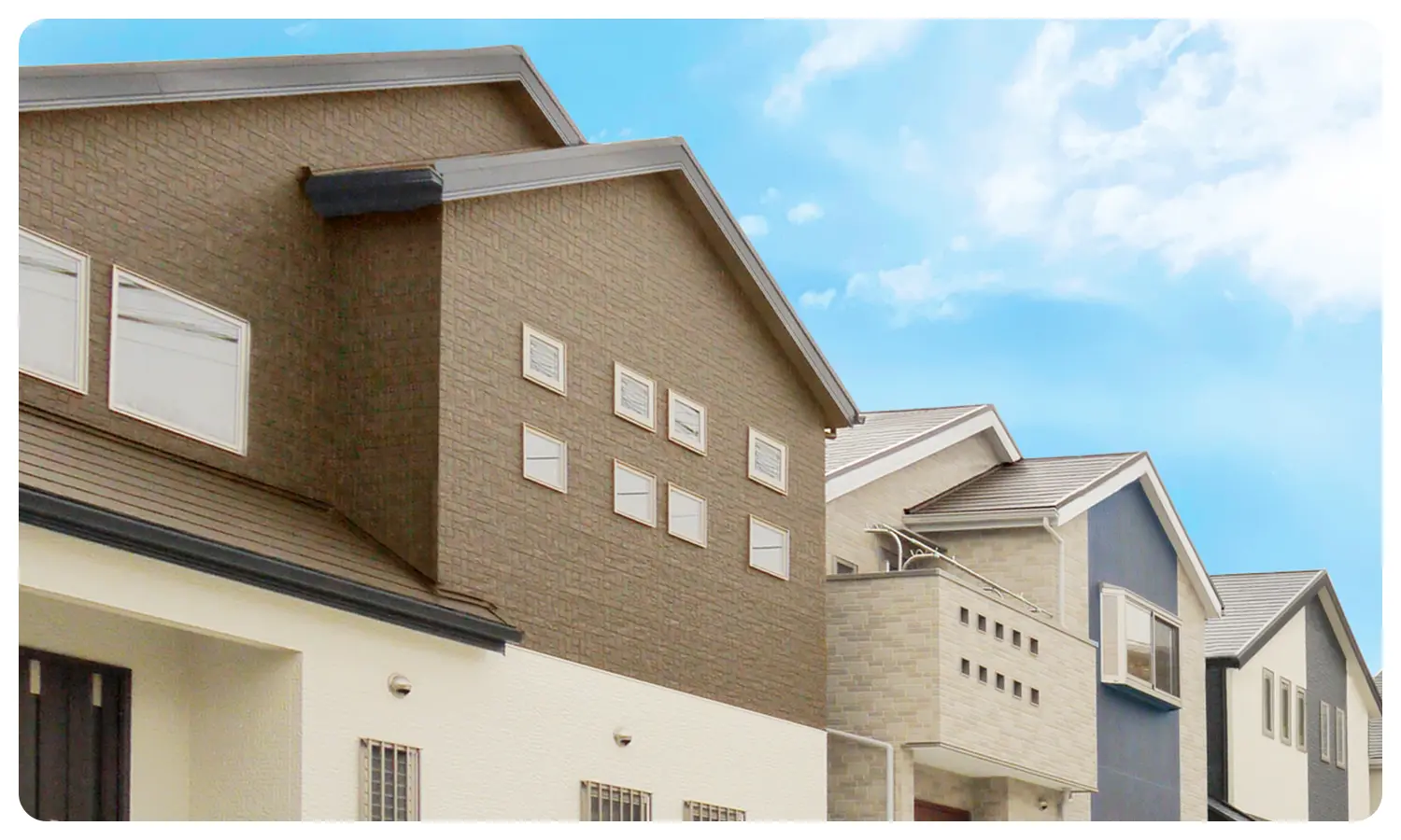 キレイな外壁のイメージ